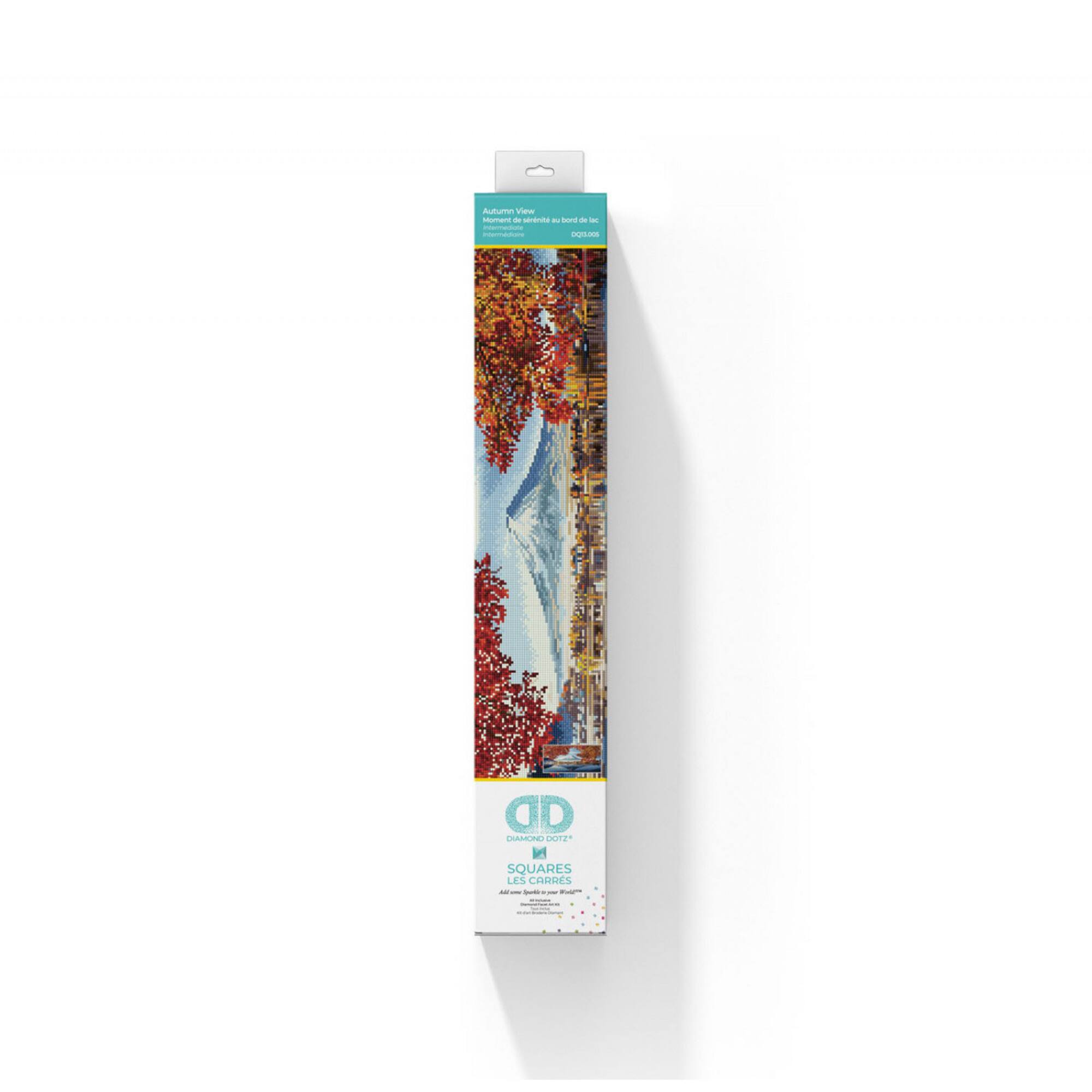 Diamond Dotz® Intermediate Autumn View Diamond Art Painting Kit